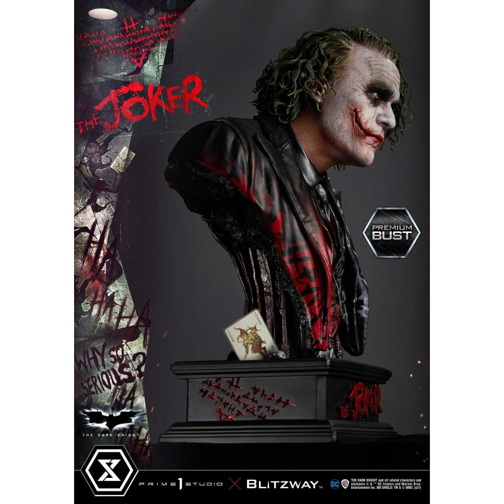 Коллекционный Бюст Джокер (Joker) из фильма Тёмный рыцарь/ Купить в  интернет магазине Crazy-hero.com