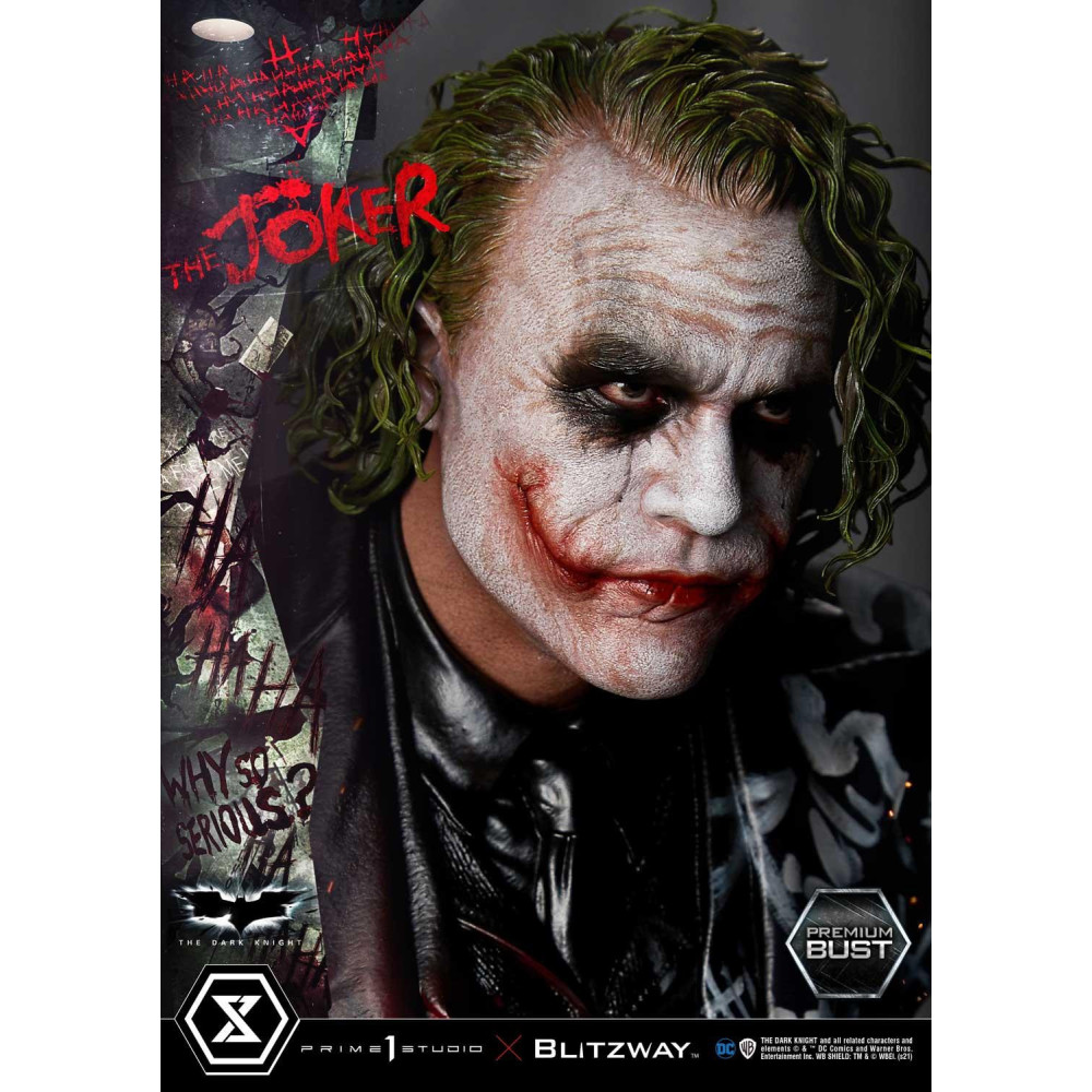 Коллекционный Бюст Джокер (Joker) из фильма Тёмный рыцарь/ Купить в  интернет магазине Crazy-hero.com