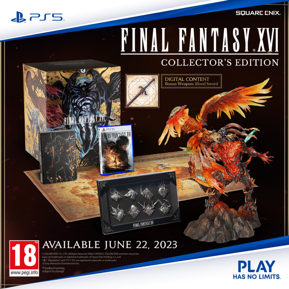 Коллекционное издание Final Fantasy XVI Collectors Edition PS5/ Купить в  интернет магазине Crazy-hero.com