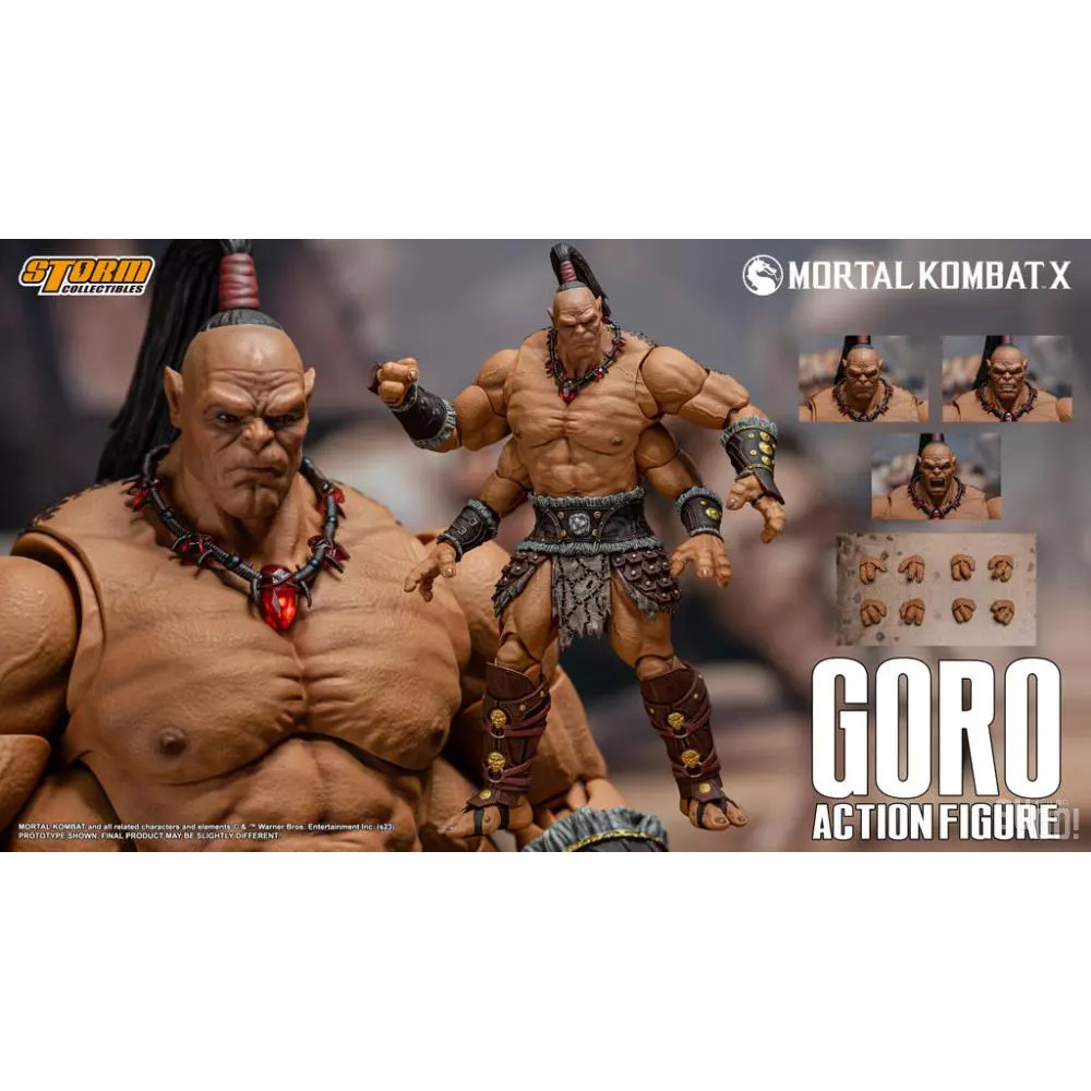 Коллекционная Фигурка из игры Mortal Kombat X - Горо/ Купить в интернет  магазине Crazy-hero.com