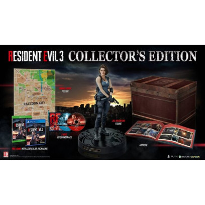 Коллекционное издание Resident Evil 3 Remake Collector’s Edition PS4
