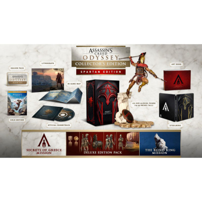 Коллекционное издание Assassin's Creed Odyssey Spartan Edition PS4