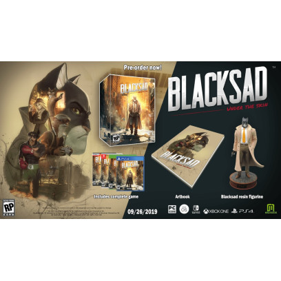 Коллекционное издание Blacksad: Under the Skin Collector Edition PC