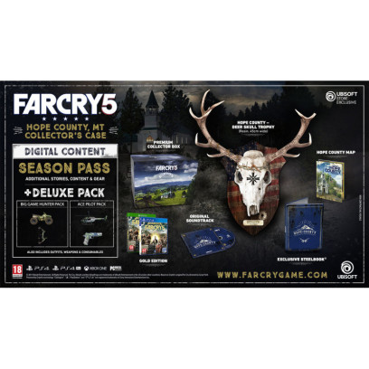 Коллекционное издание Far Cry 5 Hope County Edition PS4