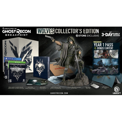 Коллекционное издание Ghost Recon: Breakpoint - Wolves Collector's Edition Xbox One