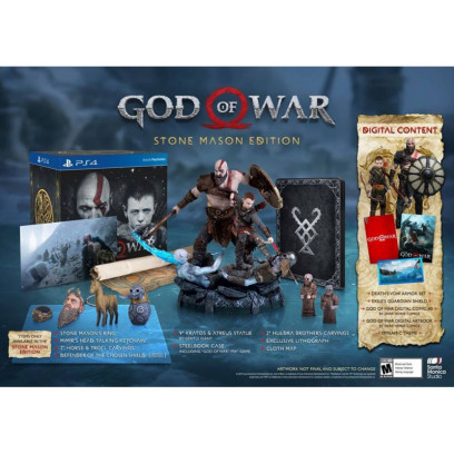 Коллекционное издание God of War - Stone Mason Edition