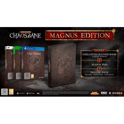 Коллекционное издание Warhammer Chaosbane Magnus edition PS4