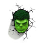 3D Светильник Avengers Hulk Face