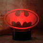 3D Светильник Batman Logo