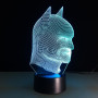 3D Светильник Batman Mask