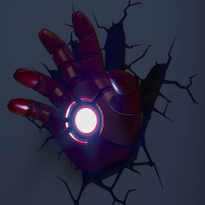 3D Светильник Avengers Iron Man Hand 3D Deco