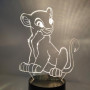 3D Светильник Simba