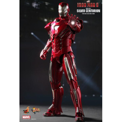 Фигурка из фильма Железный Человек 3 - Железный Человек Марк XXXIII Серебряный Центурион (Iron Man Silver Centurion Mark XXXIII)