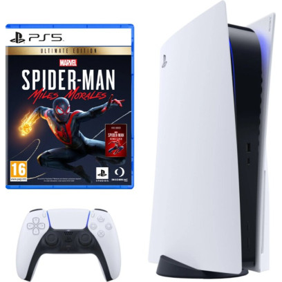 Sony PlayStation 5 + игра Marvel's Spider-Man: Miles Morales - Ultimate Edition