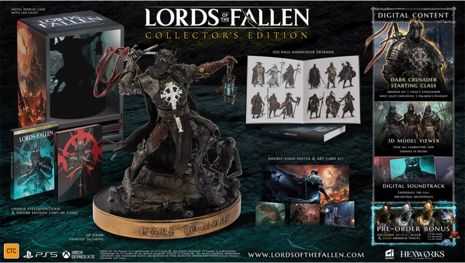 Коллекционное издание Lords of the Fallen Collectors Edition PS5/ Купить в  интернет магазине Crazy-hero.com