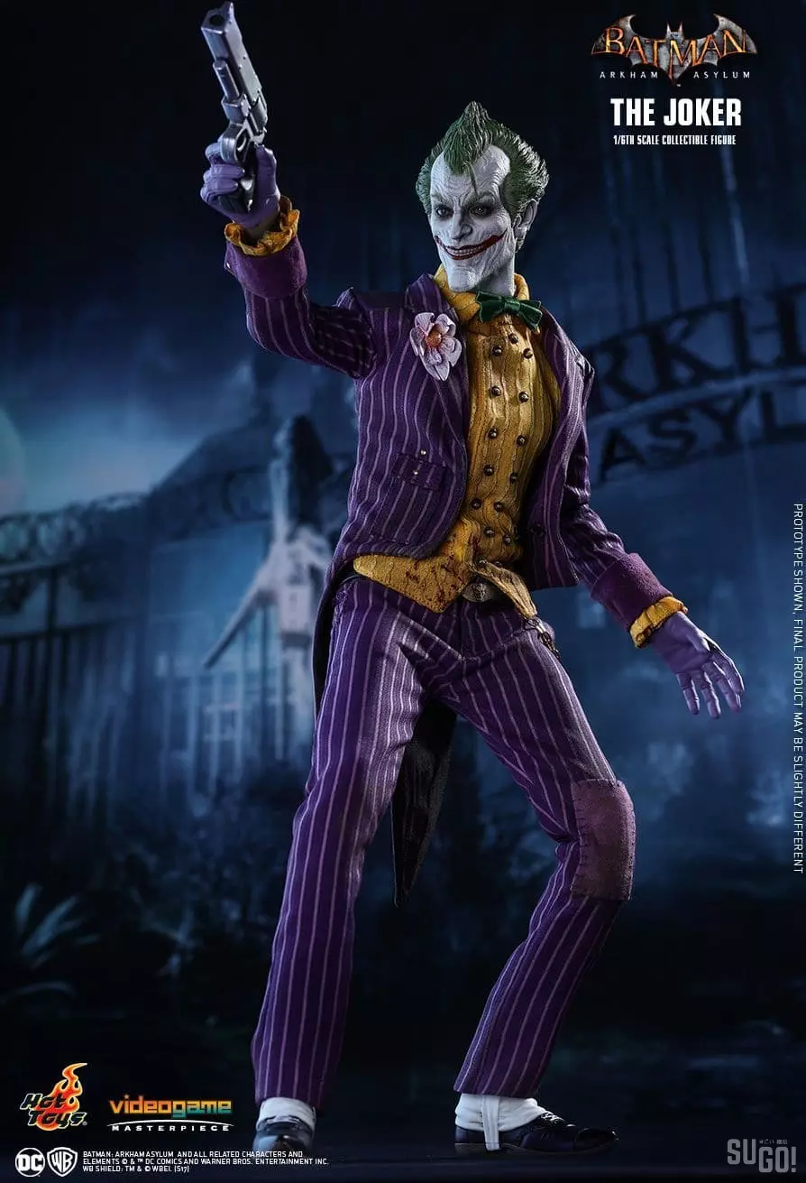 Коллекционная фигурка из игры Batman: Arkham Asylum - Джокер 1:6/ Купить в  интернет магазине Crazy-hero.com